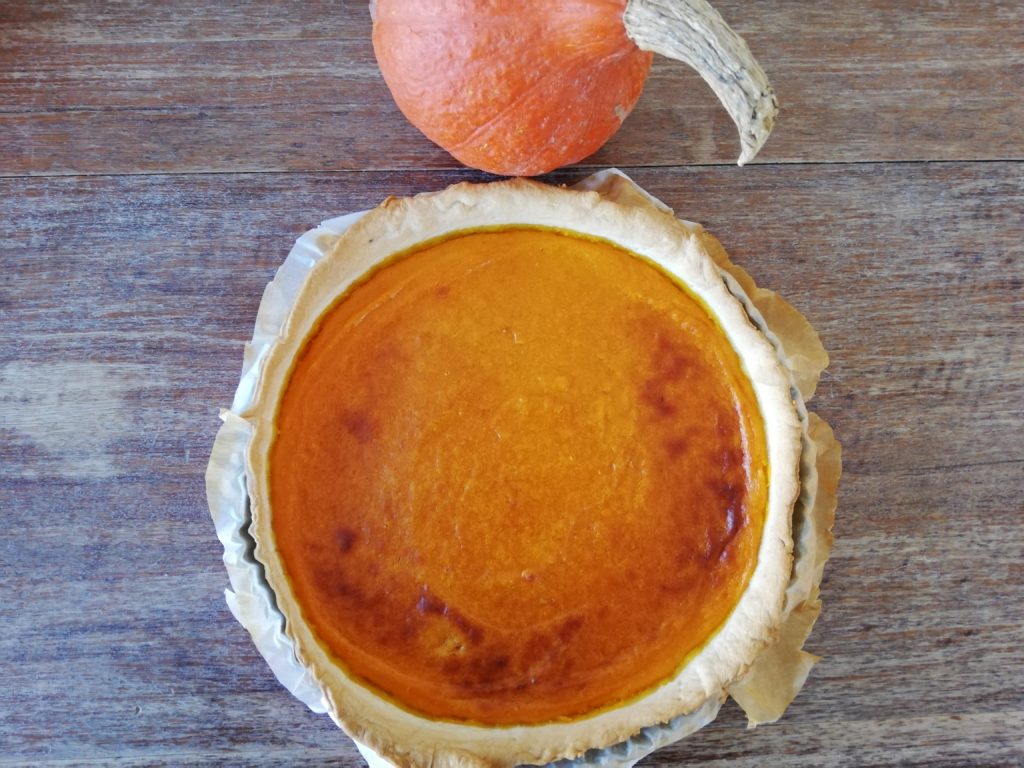 photo dune tarte au potimarron